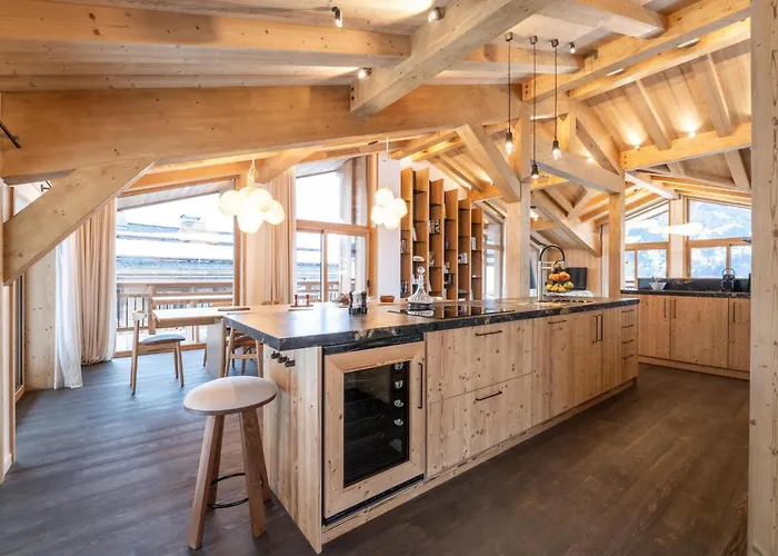 De Luxe Avec Espace Detente A Le Praz, Proche Des Pistes Et Commodites - Fr-1-568-42 Dağ evi *